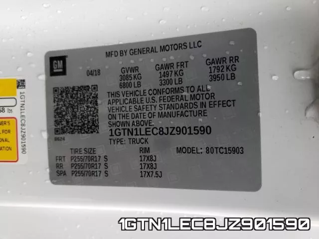 1GTN1LEC8JZ901590 фото 2