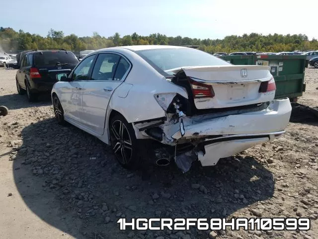 1HGCR2F68HA110599 фото 4