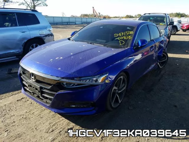 1HGCV1F32KA039645 фото 3