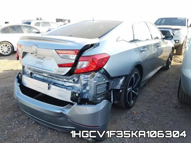 1HGCV1F35KA106304 фото 4