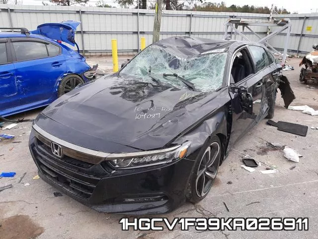 1HGCV1F39KA026911 фото 3