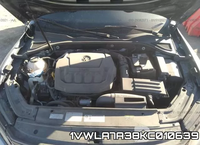 1VWLA7A38KC010639 фото 2