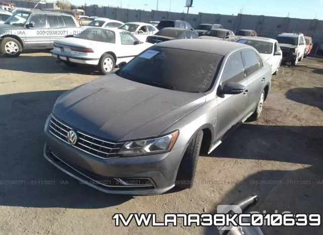 1VWLA7A38KC010639 фото 3