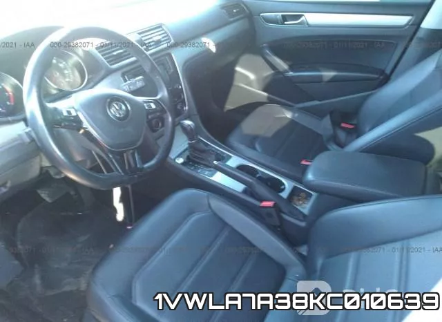 1VWLA7A38KC010639 фото 6