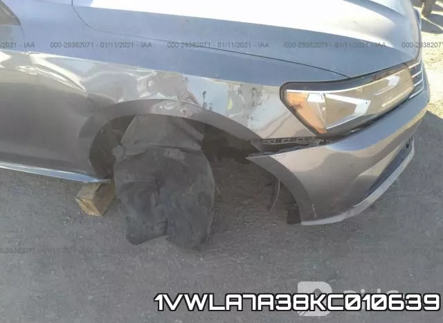 1VWLA7A38KC010639 фото 7
