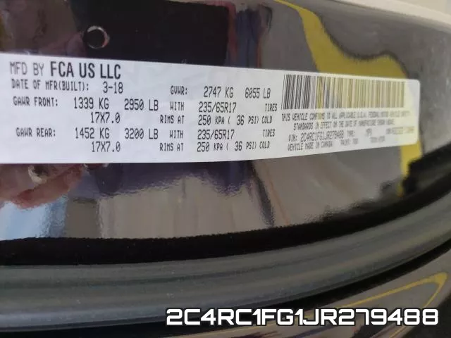 2C4RC1FG1JR279488 фото 2
