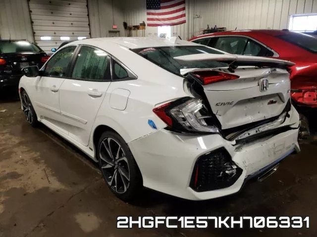 2HGFC1E57KH706331 фото 4