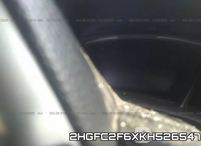 2HGFC2F6XKH526547 фото 8