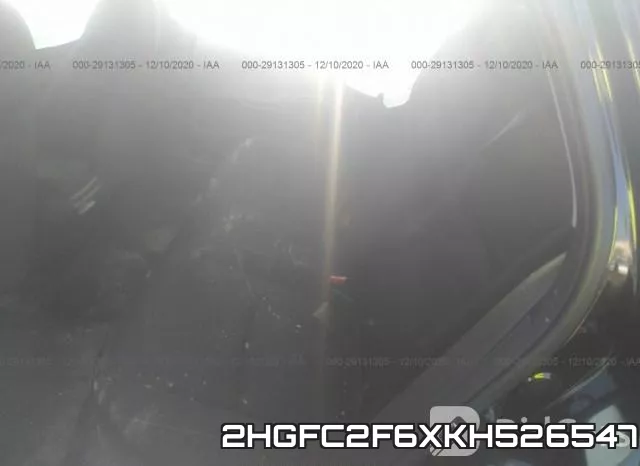 2HGFC2F6XKH526547 фото 9
