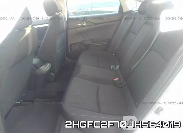 2HGFC2F70JH564019 фото 7