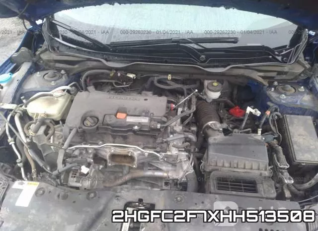 2HGFC2F7XHH513508 фото 2