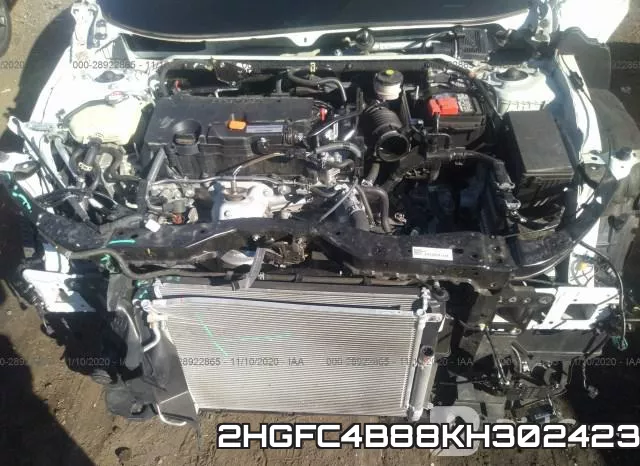 2HGFC4B88KH302423 фото 2