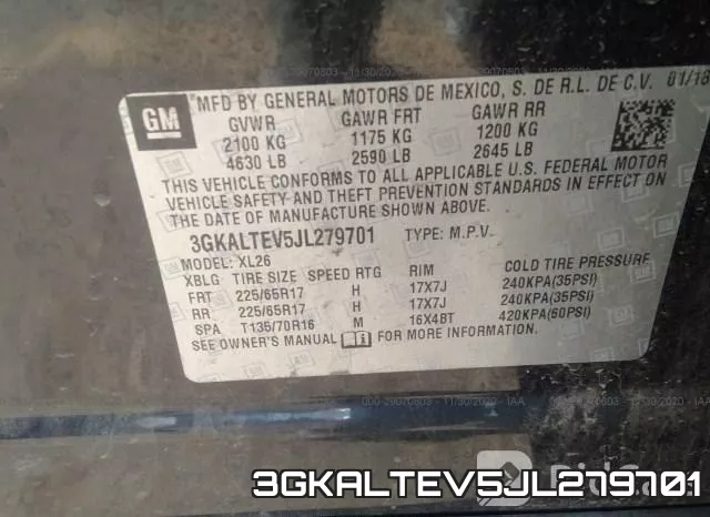 3GKALTEV5JL279701 фото 10