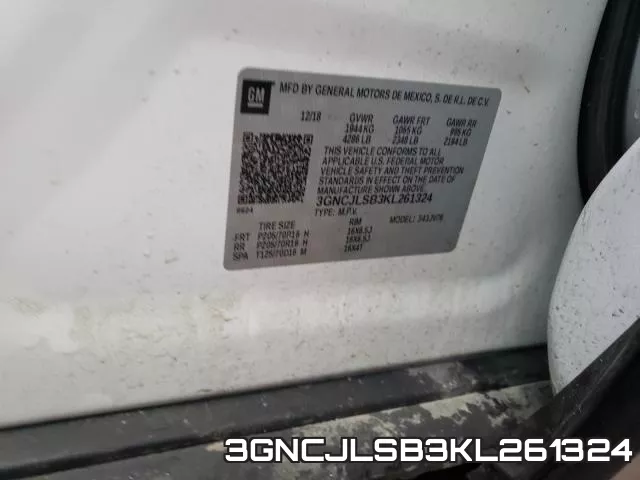 3GNCJLSB3KL261324 фото 2