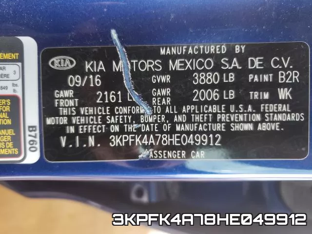 3KPFK4A78HE049912 фото 2