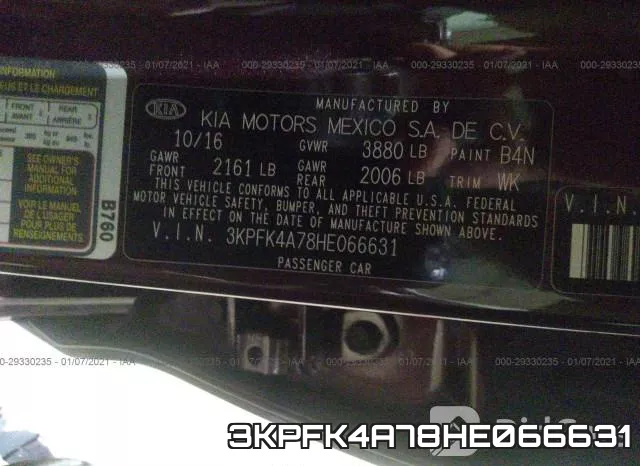 3KPFK4A78HE066631 фото 9