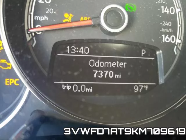 3VWFD7AT9KM709619 фото 8