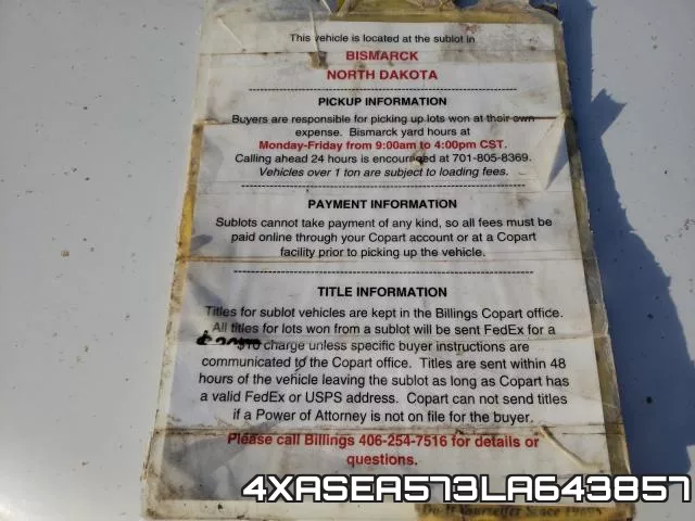 4XASEA573LA643857 фото 10