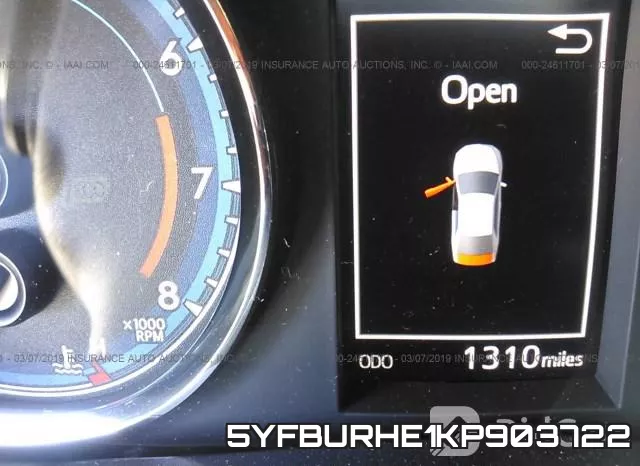 5YFBURHE1KP903722 фото 8