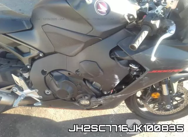 JH2SC7716JK100835 фото 9