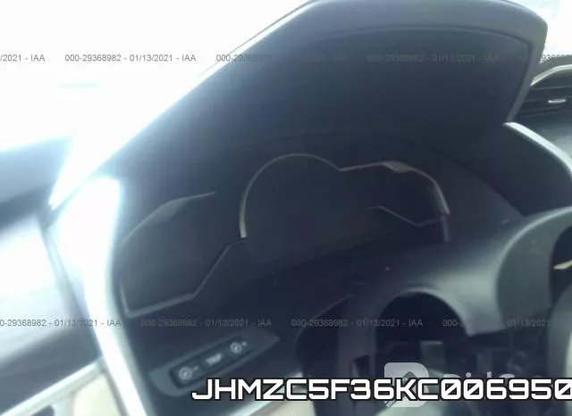 JHMZC5F36KC006950 фото 7