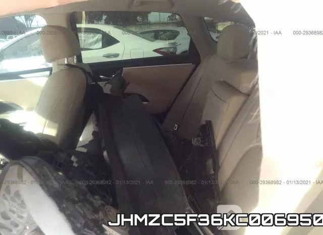 JHMZC5F36KC006950 фото 8