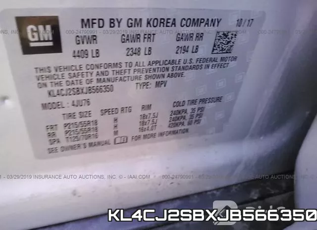 KL4CJ2SBXJB566350 фото 10