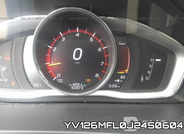 YV126MFL0J2450604 фото 7
