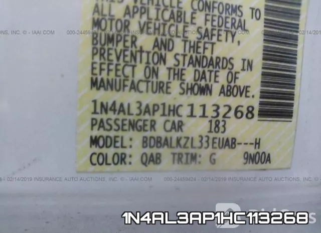 1N4AL3AP1HC113268 фото 10