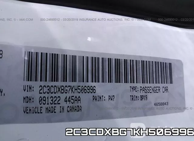 2C3CDXBG7KH506996 фото 10