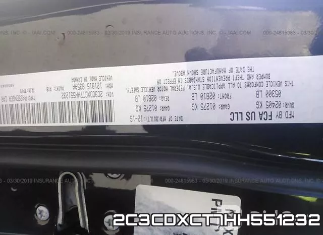 2C3CDXCT7HH551232 фото 10