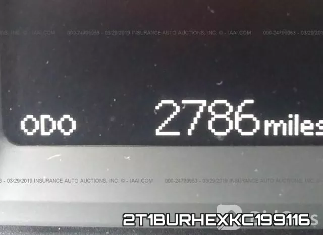 2T1BURHEXKC199116 фото 8