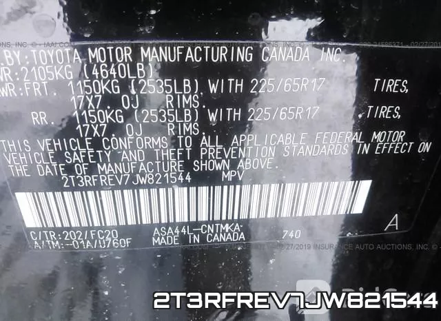 2T3RFREV7JW821544 фото 10