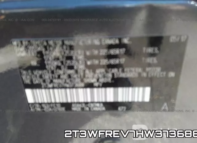2T3WFREV7HW373688 фото 10