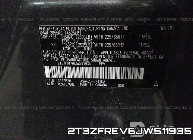 2T3ZFREV6JW511935 фото 10