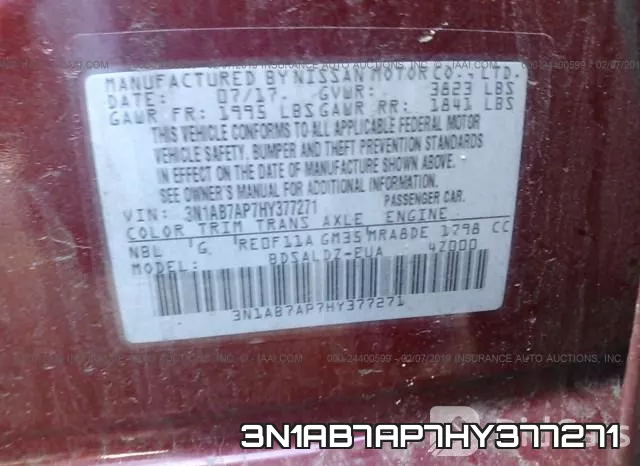 3N1AB7AP7HY377271 фото 10
