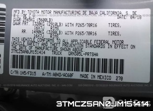 3TMCZ5AN0JM151414 фото 10