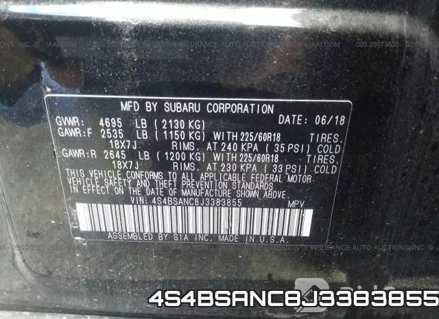 4S4BSANC8J3383855 фото 10