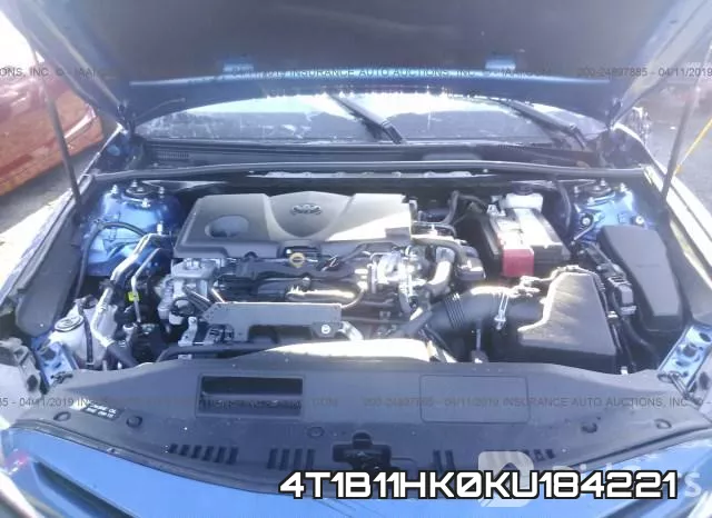4T1B11HK0KU184221 фото 2