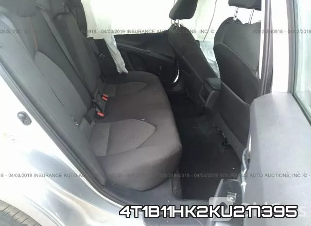 4T1B11HK2KU217395 фото 8