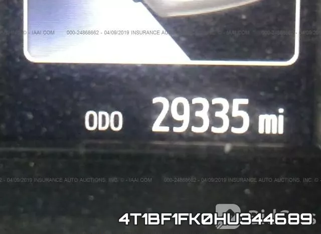 4T1BF1FK0HU344689 фото 8