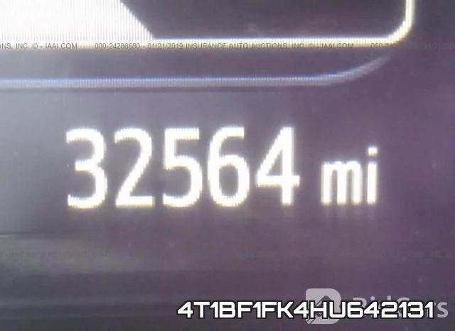 4T1BF1FK4HU642131 фото 8