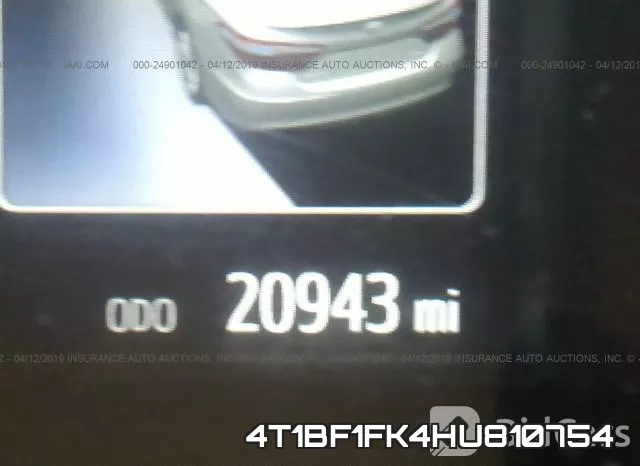 4T1BF1FK4HU810754 фото 7