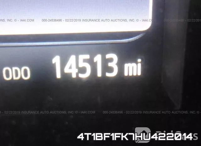 4T1BF1FK7HU422014 фото 8