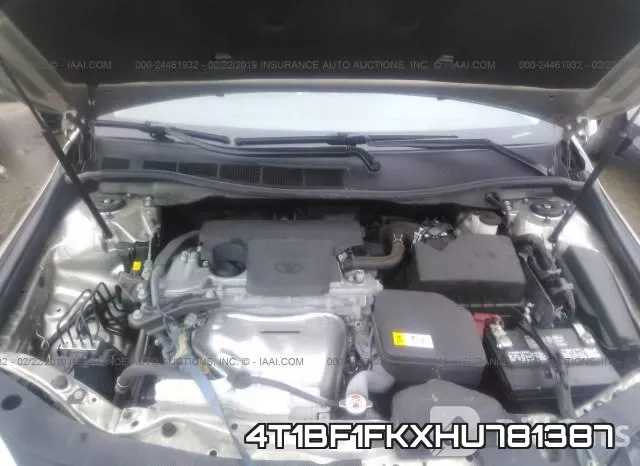 4T1BF1FKXHU781387 фото 2