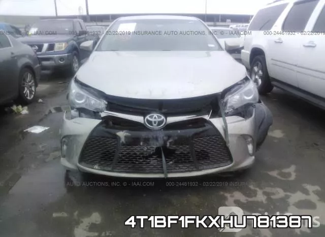 4T1BF1FKXHU781387 фото 7