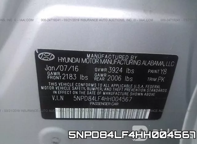 5NPD84LF4HH004567 фото 9
