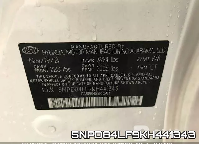 5NPD84LF9KH441343 фото 10
