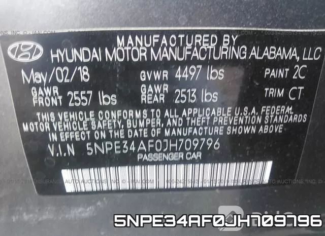 5NPE34AF0JH709796 фото 10