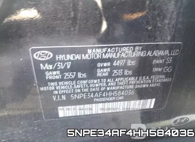 5NPE34AF4HH584036 фото 10